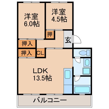 パビリオン春日井の物件間取画像